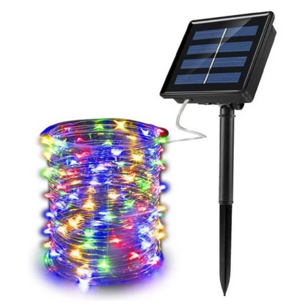 Cadena solar 200 LED · Foto del producto proporcionada por el proveedor