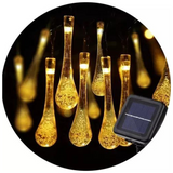 Guirnalda de gotas con panel solar · Fotografía del proveedor 1