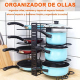 Organizador Ollas 8 Niveles · Foto de referencia del proveedor 3