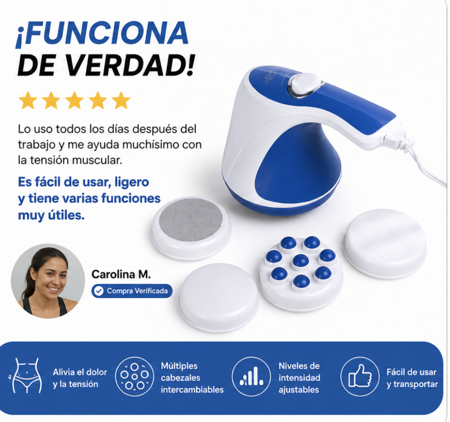 RelaxPro 360 · Masaje Reductor y Anticelulítico + Envío Gratis