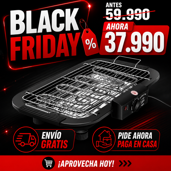 🔥 GrillPro · Parrillera Eléctrica Sin Humo + Envío Gratis