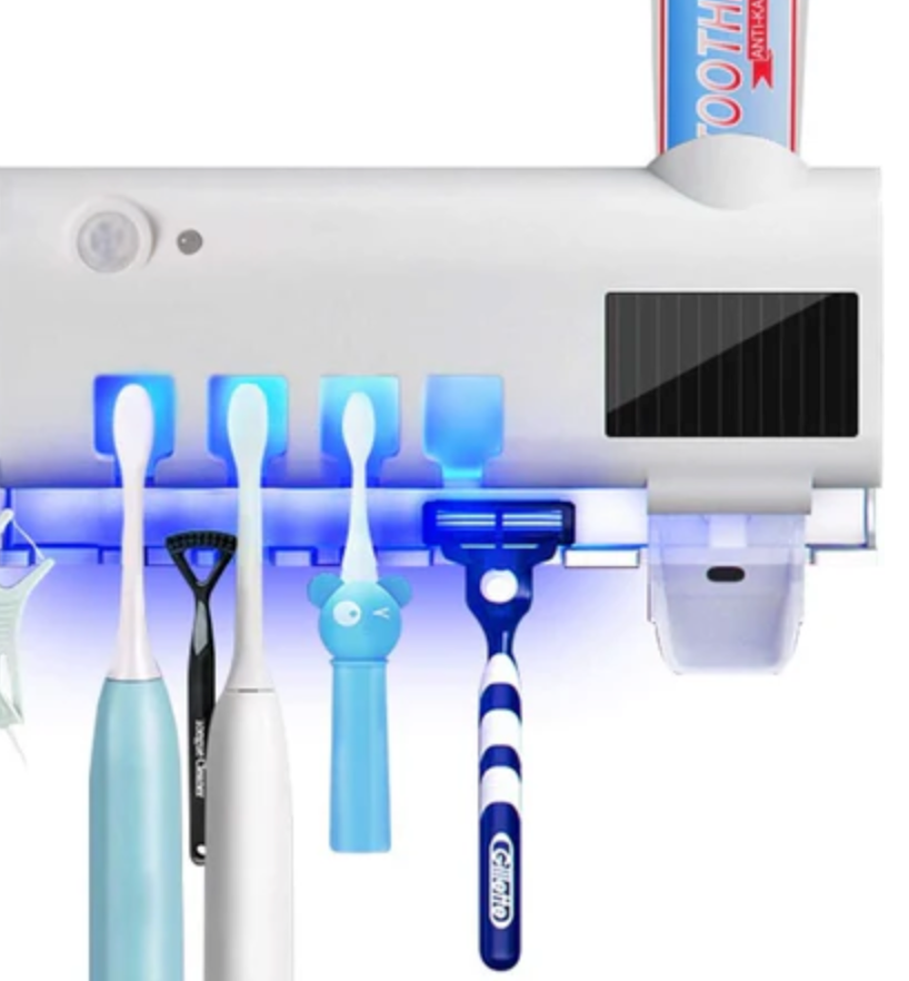 Esterilizador UV de Cepillos + Dispensador de Pasta Automático + Envío Gratis