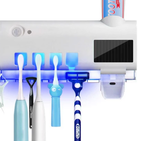 Esterilizador UV de Cepillos + Dispensador de Pasta Automático + Envío Gratis