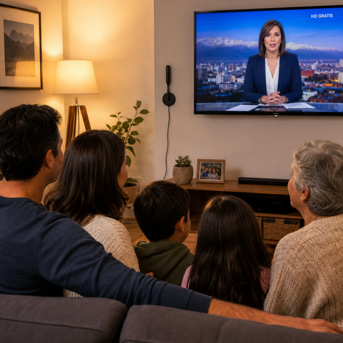 Antena Digital HD para TV — Sin Cable Ni Suscripción