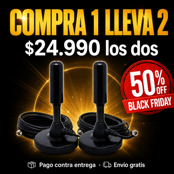 Antena Digital HD para TV — Sin Cable Ni Suscripción