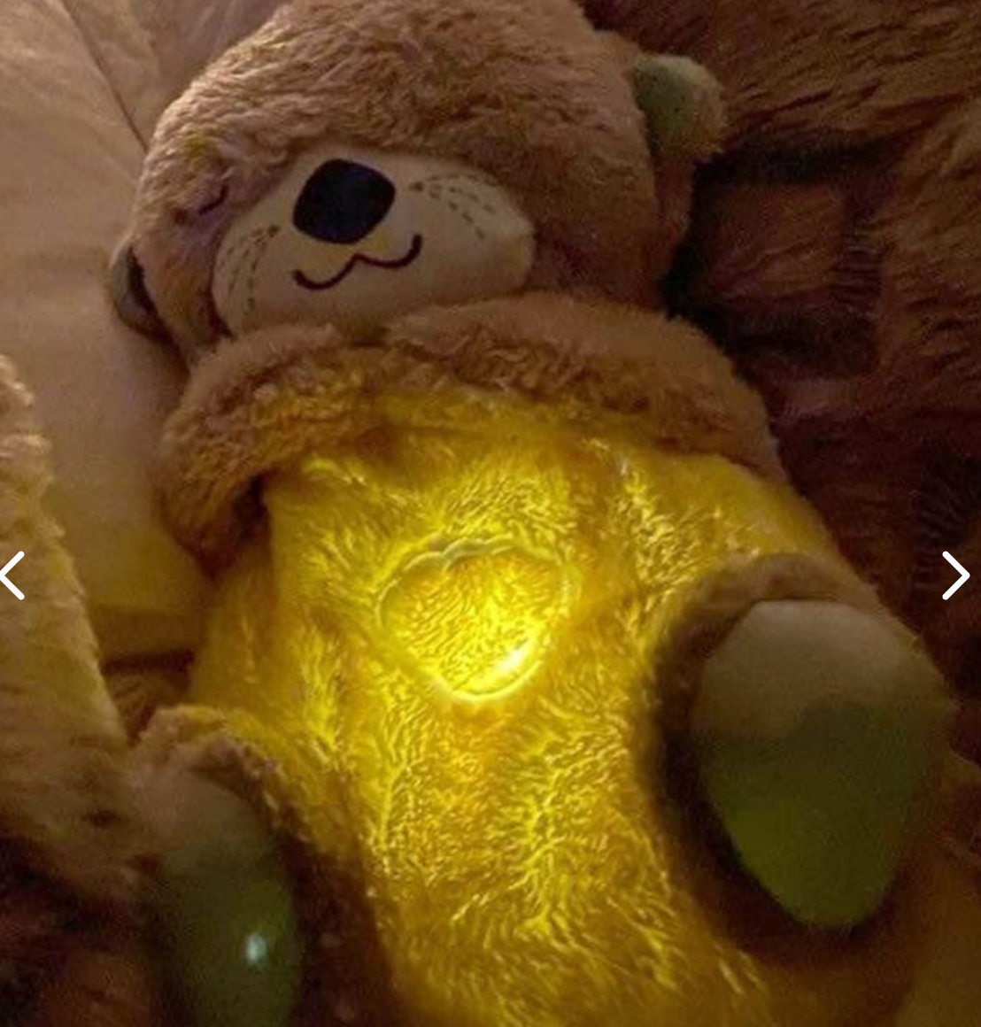 Nutria Peluche De Apego Con Respiracion