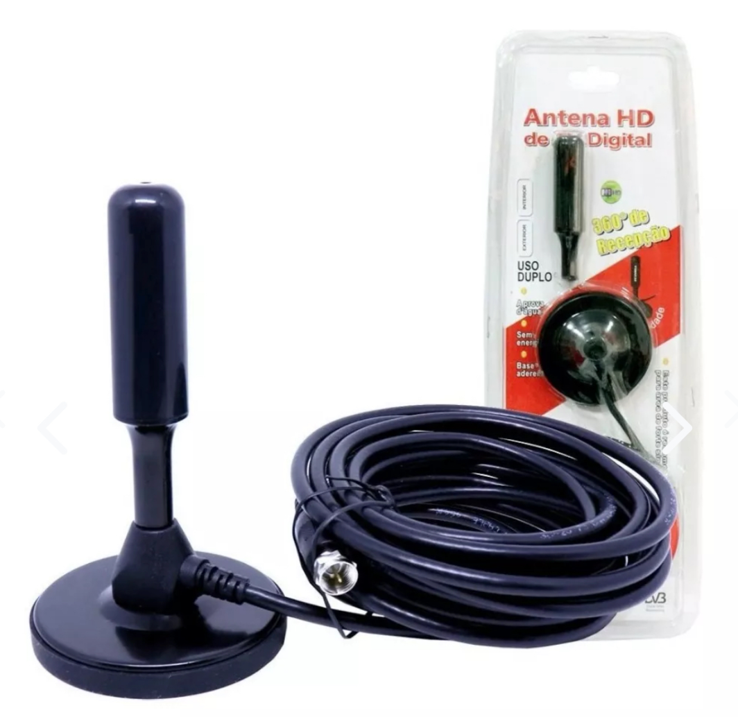 Antena Digital HD para TV — Sin Cable Ni Suscripción
