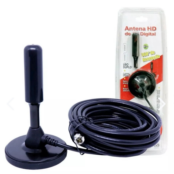 Antena Digital HD para TV — Sin Cable Ni Suscripción