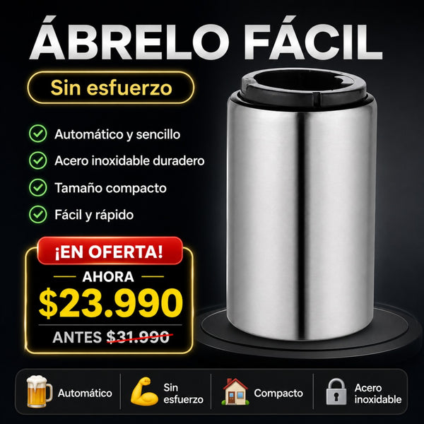 Abridor de Botella Automático