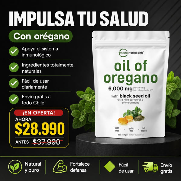 Aceite de Orégano Natural
