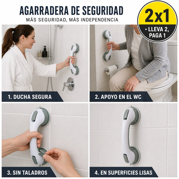 Agarradera de Seguridad para Baño y Ducha