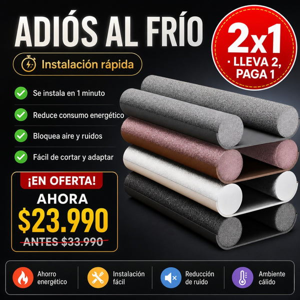 Aislante de Puerta Autoadhesivo