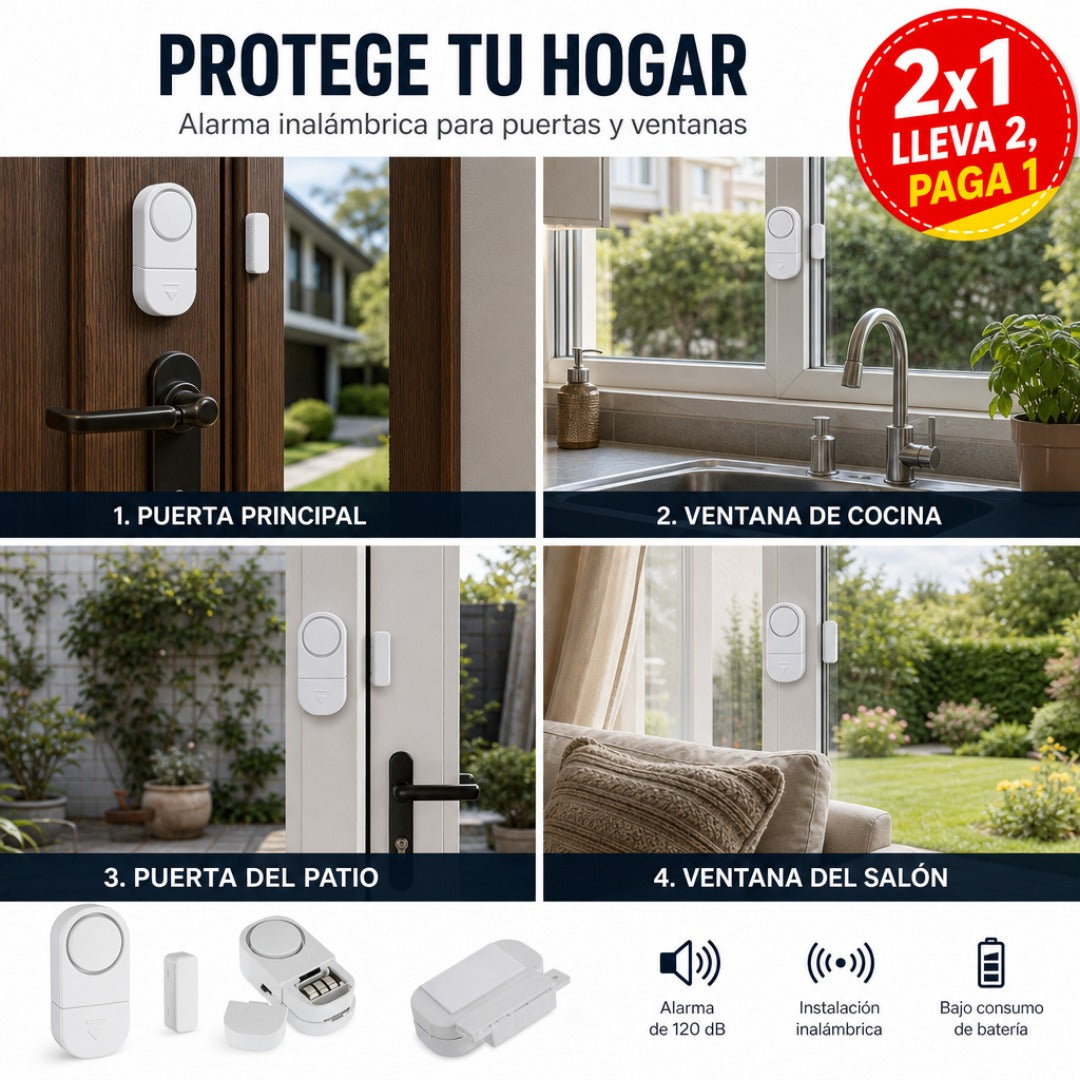 Alarma para Puertas y Ventanas