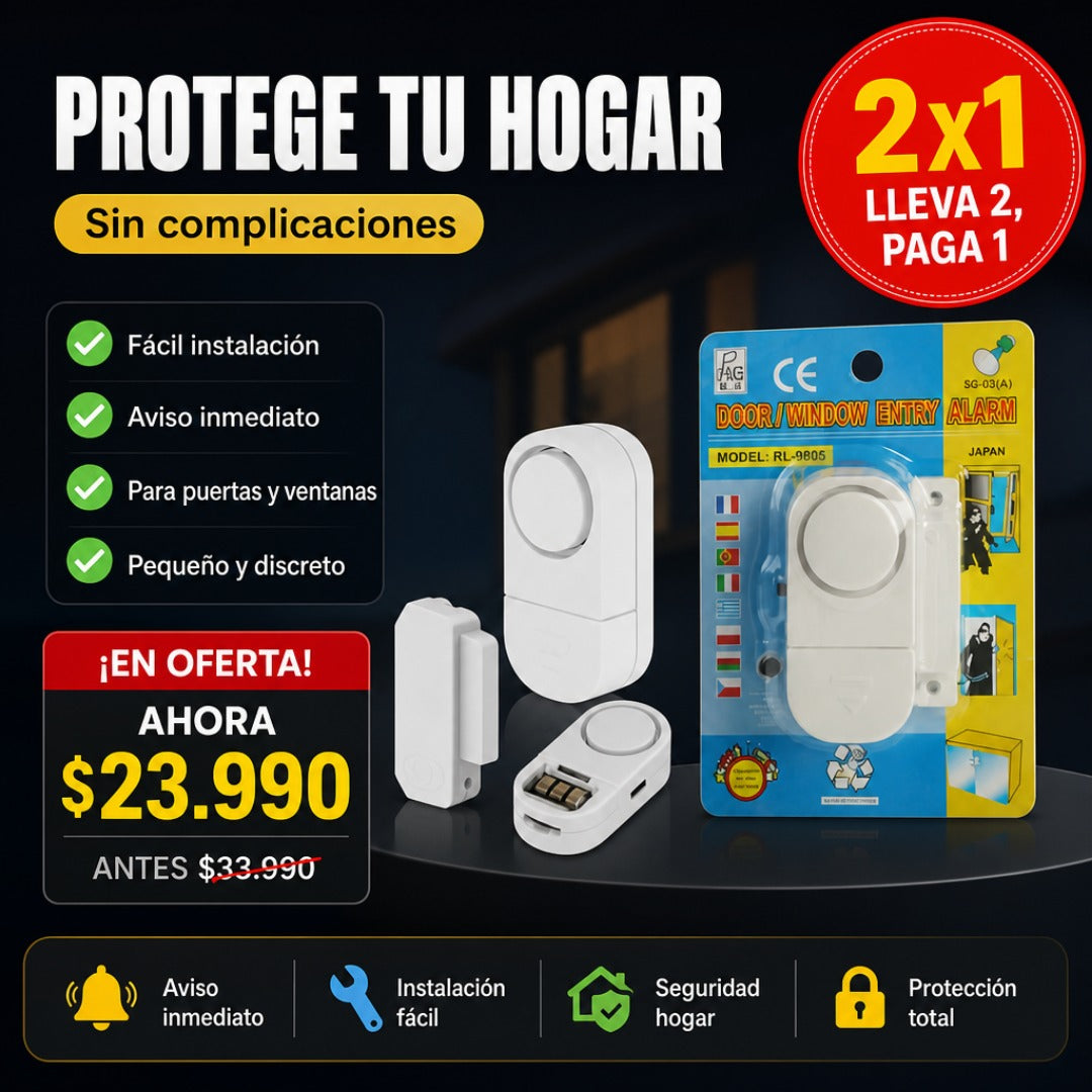 Alarma para Puertas y Ventanas