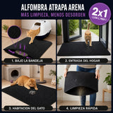 Alfombra Atrapa Arena Para Gatos