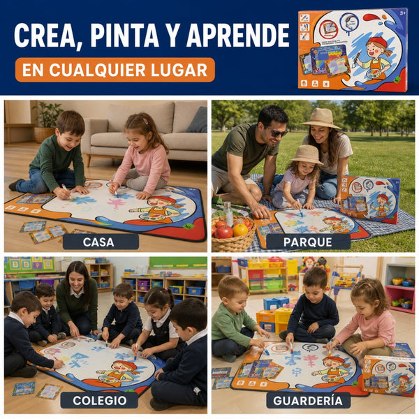 Alfombra de Agua para Pintar