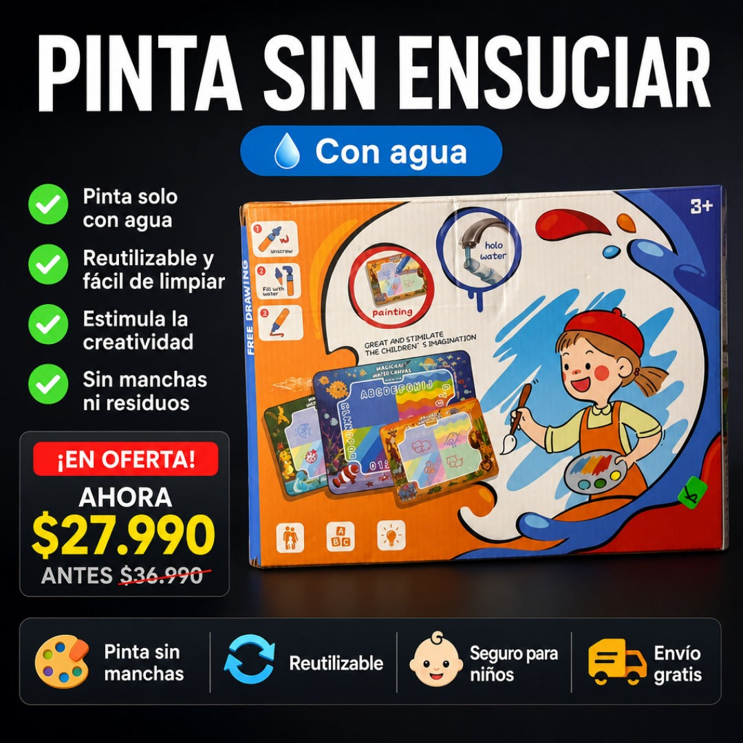 Alfombra de Agua para Pintar