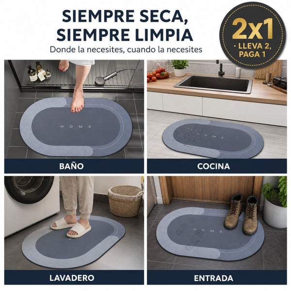 Alfombra Secado Rápido Innovadora