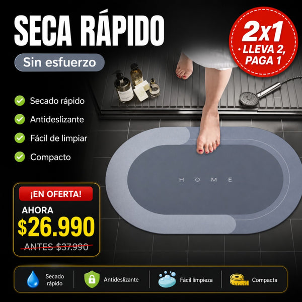 Alfombra Secado Rápido Innovadora