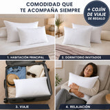Almohada Descanso Profundo + Envío Gratis + Cojín de Viaje de REGALO