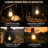 Ampolleta Solar de Camping X2