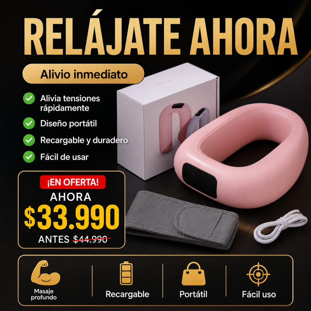 Anillo Masaje Muscular Recargable