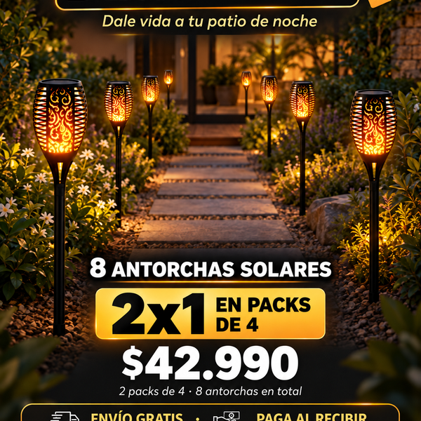 Antorchas Solares 50 cm 2x1 por $42.990 · Envío gratis y pago al recibir