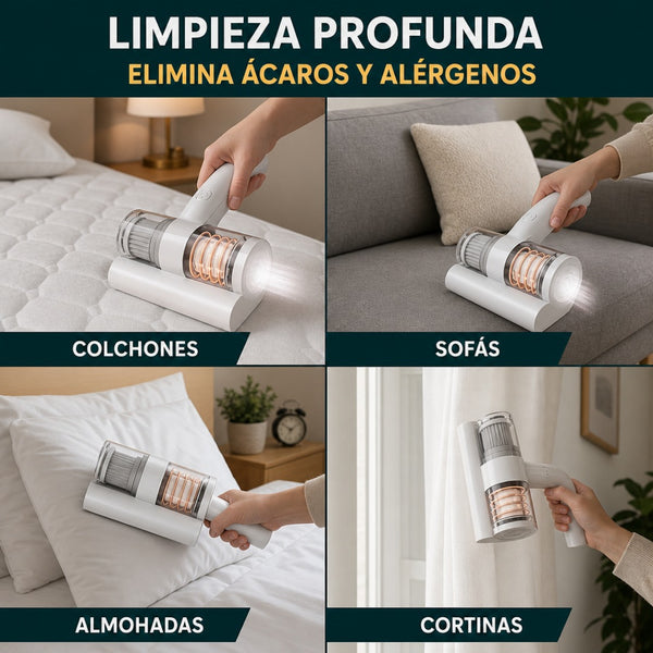 Aspiradora Portátil Anti-ácaros