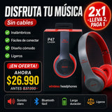 Audífonos Inalámbricos Bluetooth P47