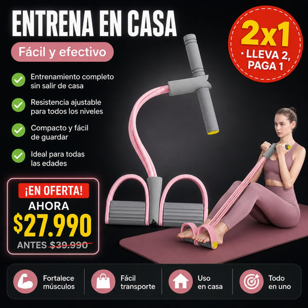 Bandas Elásticas con Pedal