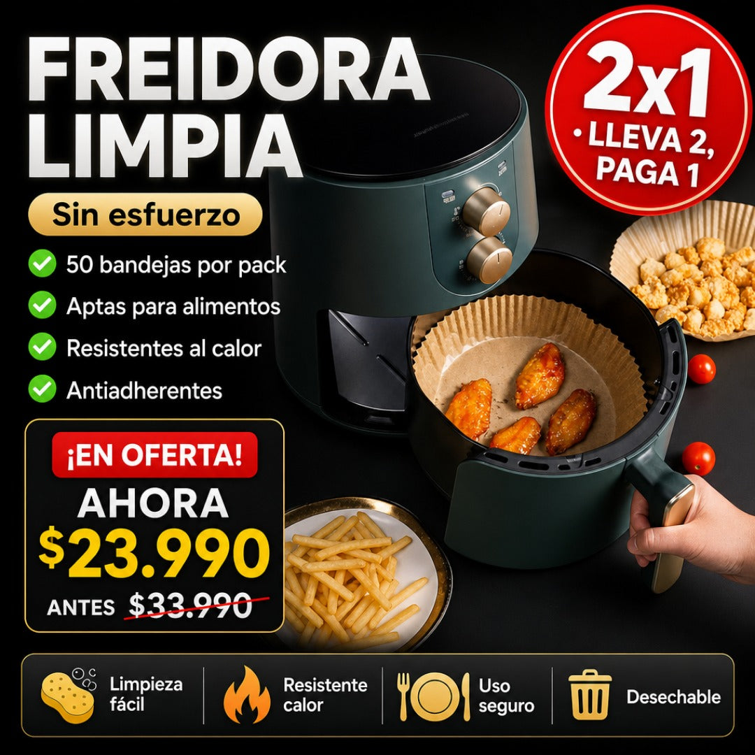 Bandejas Antiadherentes Freidora X50 Un