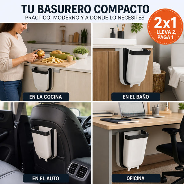 Basurero Plegable con Protección