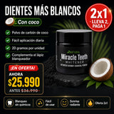Blanqueador de Dientes de Coco 20g