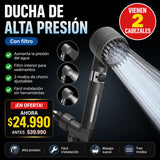 2 Cabezales de Ducha con Filtro