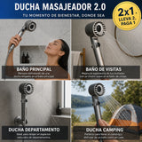 Cabezal Ducha Masajeadora Spa