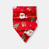 Camino de Mesa Navideño Rojo