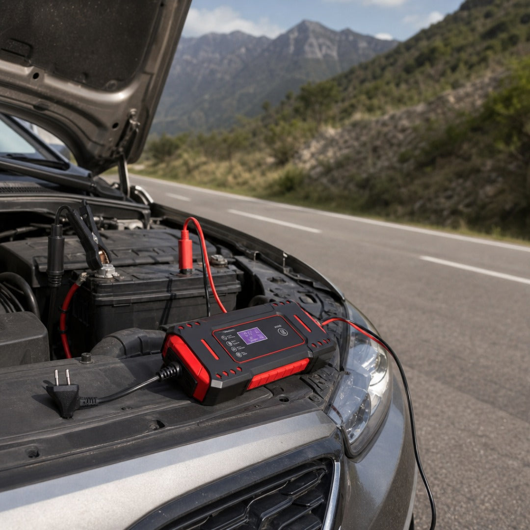 Cargador Inteligente de Batería Auto