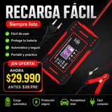 Cargador Inteligente de Batería Auto