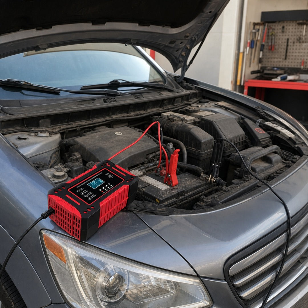 Cargador Reparador Automático de Baterías