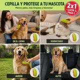 Cepillo a Vapor para Mascotas 3en1