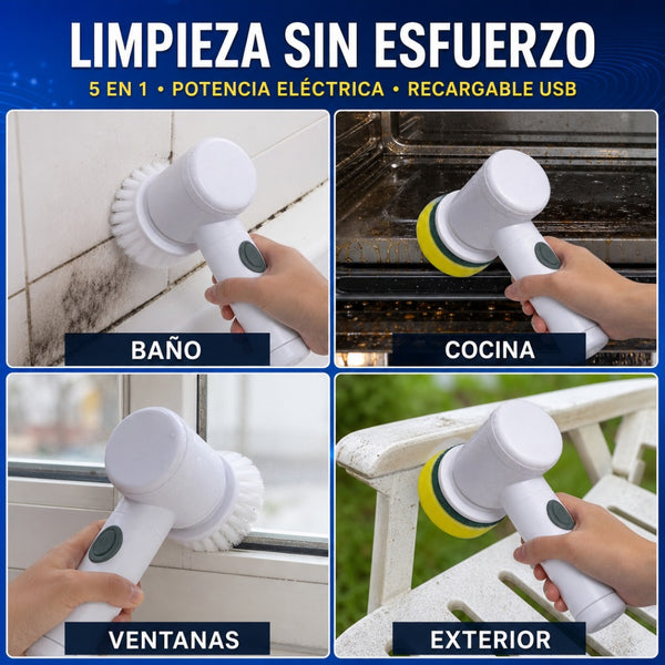 Cepillo Eléctrico 5 en 1