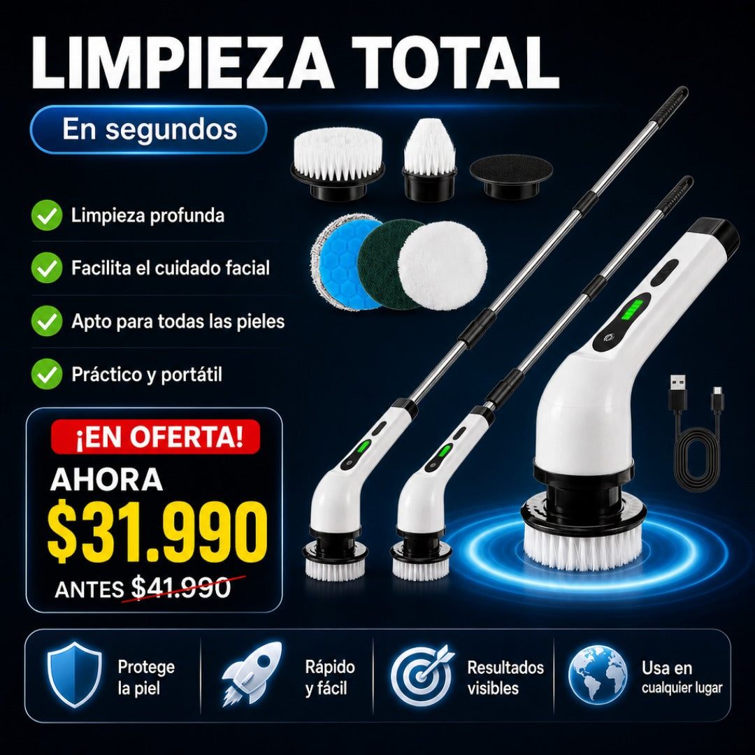 Cepillo Limpiador Multiuso 7 en 1