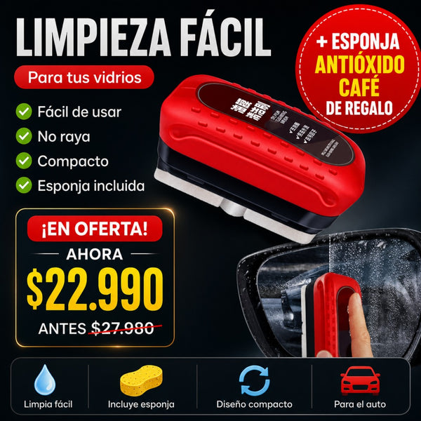 Cepillo Limpieza Vidrio + Envío Gratis + Esponja Antióxido Café de REGALO