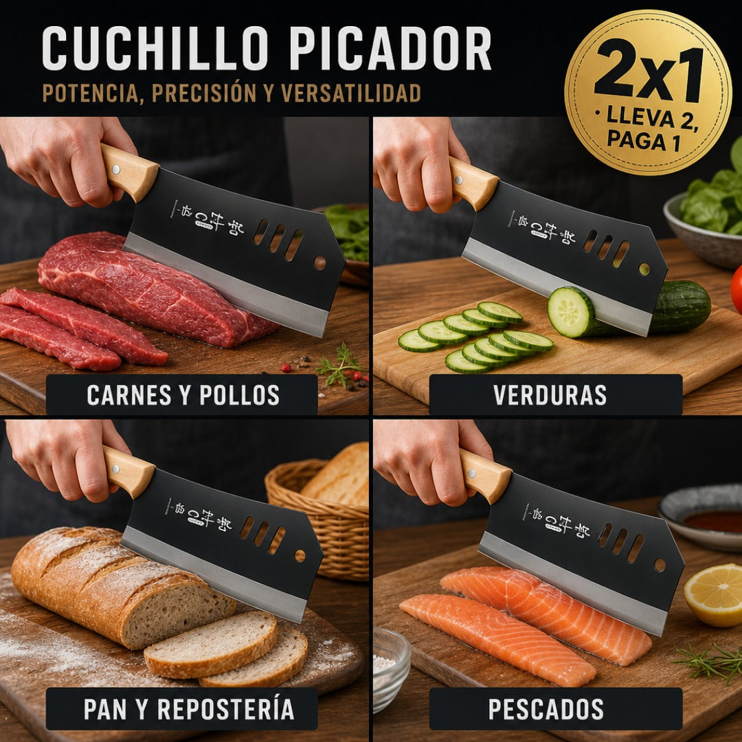 Chef-Grill Cuchillo Japonés Profesional