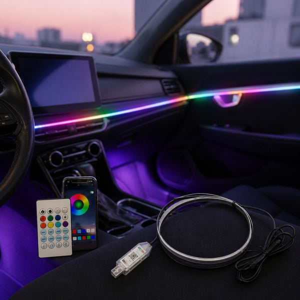 Cinta LED para Auto + Envío Gratis + Organizador para Asiento de Auto de REGALO