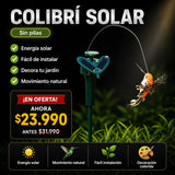 Colibrí Solar con Estaca 40CM