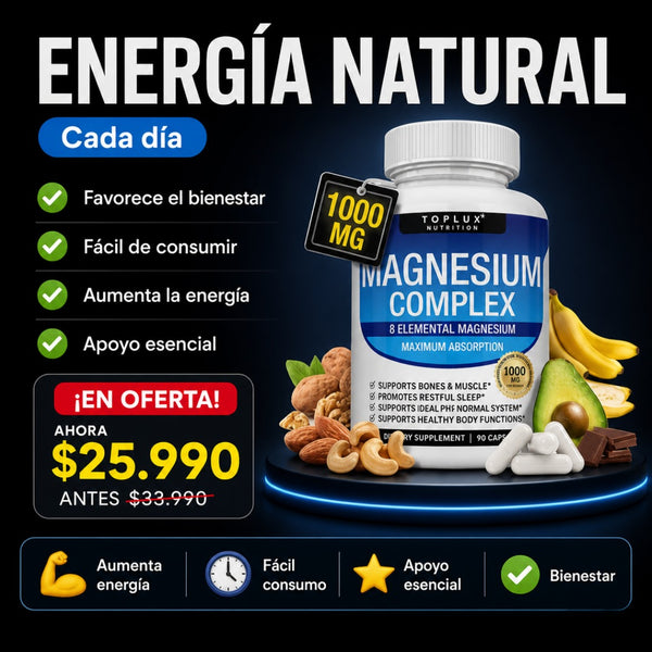 Complejo de Magnesio 8 Elementos