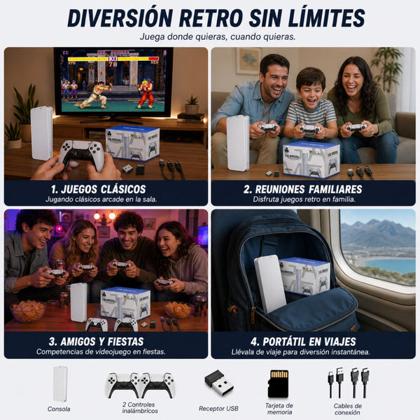 Consola Juego Retro M15