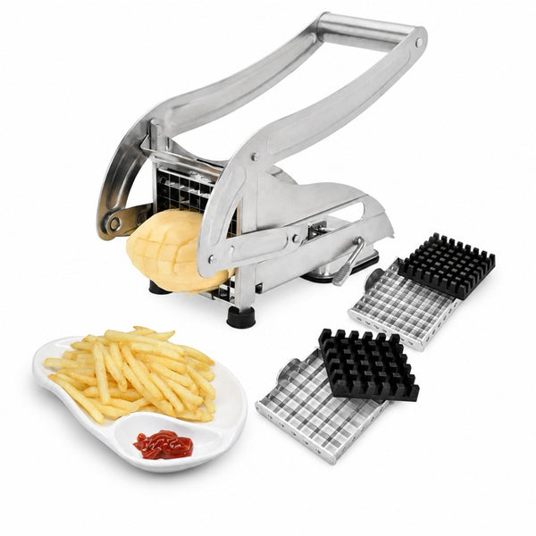 Cortador de Papas Fritas + Envío Gratis + Cuchillos de Cocina de REGALO