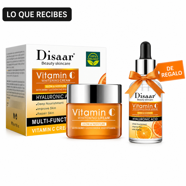 Lo que recibes: producto + Serum Vitamina C de regalo